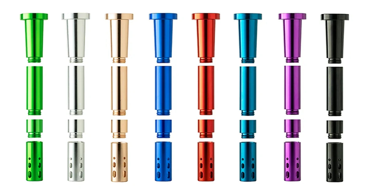 CHILL UNBREAKABLE ALUMINUM DOWNSTEM - ADJUSTABLE LENGTH (14MM)