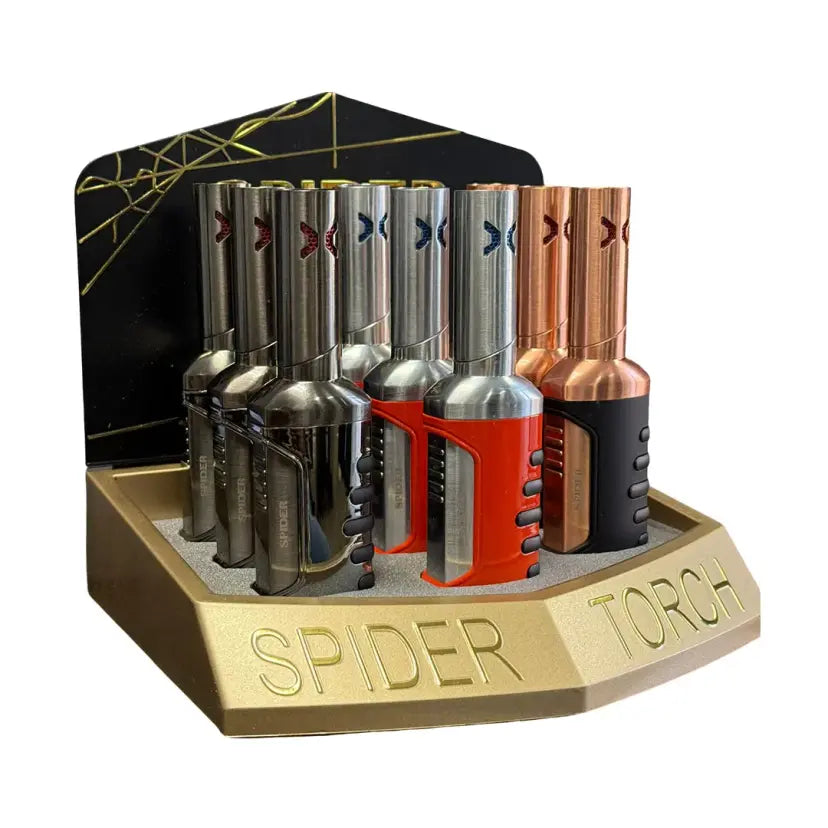 Sp-589 Spider Torch Lighters - Tube Edition